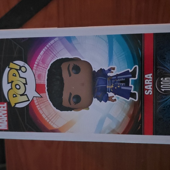 Funko Pop Sara Figure in Blue and Black - Picture 2 of 6
